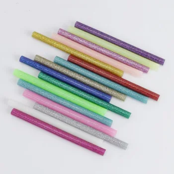 

Fancy Color 7mm Hot Melt Glue Sticks For Glue Gun Craft Phone Case Album Repair Accessories Adhesive Stick 10 pieces