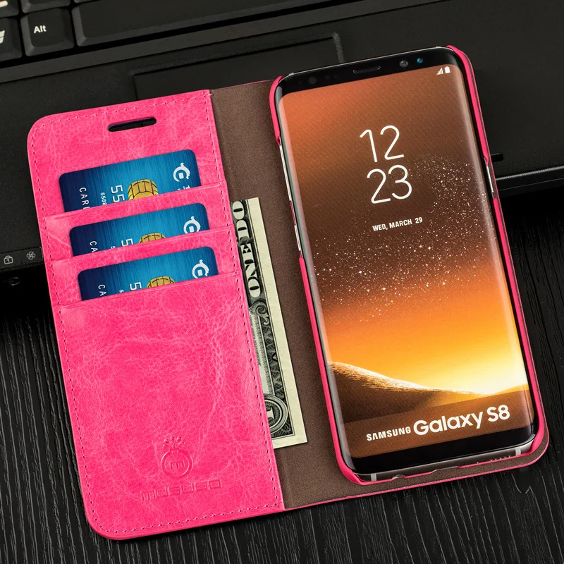 Musubo роскошный женский кошелек, кожаный чехол для телефона для iPhone Xs Max 7 6 6s Plus samsung Galaxy S10e+ S9 S7 Edge S8 Plus Note 8