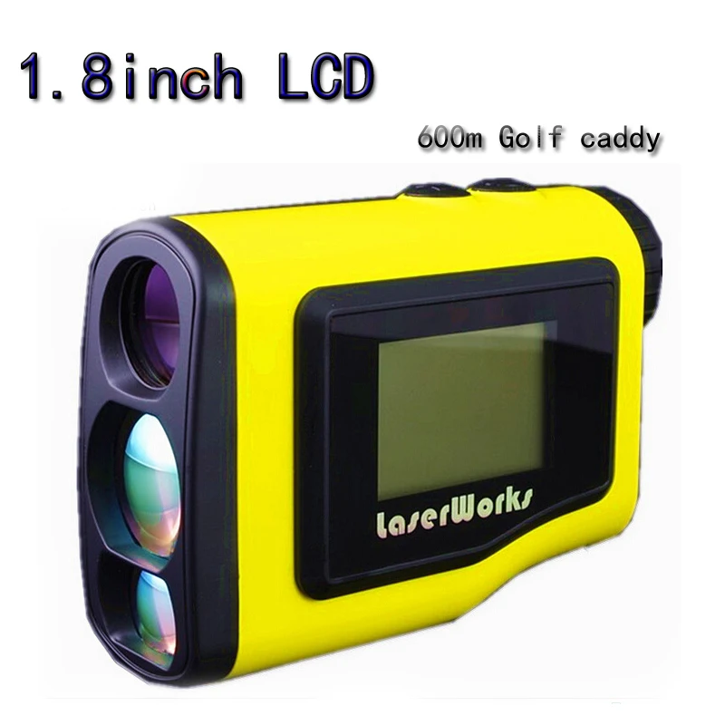 600m Golf earmarked handheld laser rangefinder range