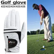 Перчатки для гольфа мужские перчатки из овчины мягкие дышащие С нескользящими гранулами перчатки