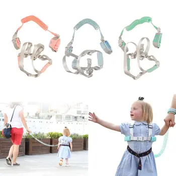 

2PCS/Set Toddler Leash for Walking Baby Safety Harnesses Leashes with Lock for Kids Anti Lost Wrist Link Safety Wrist Link