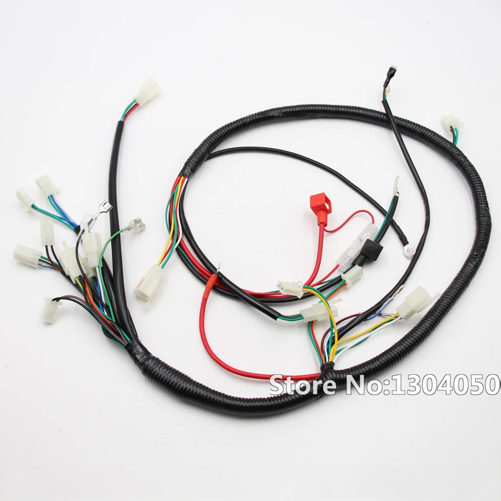 GY6 WIRE LOOM WIRING HARNESS WIRELOOM GY6 125cc 150cc DIRT ATV QUAD