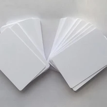 2000 шт. Бланк для печати ПВХ карты без чипа два боковых крышка пленки Пластик карты костюм для прин членов/компании /Кредитная карта