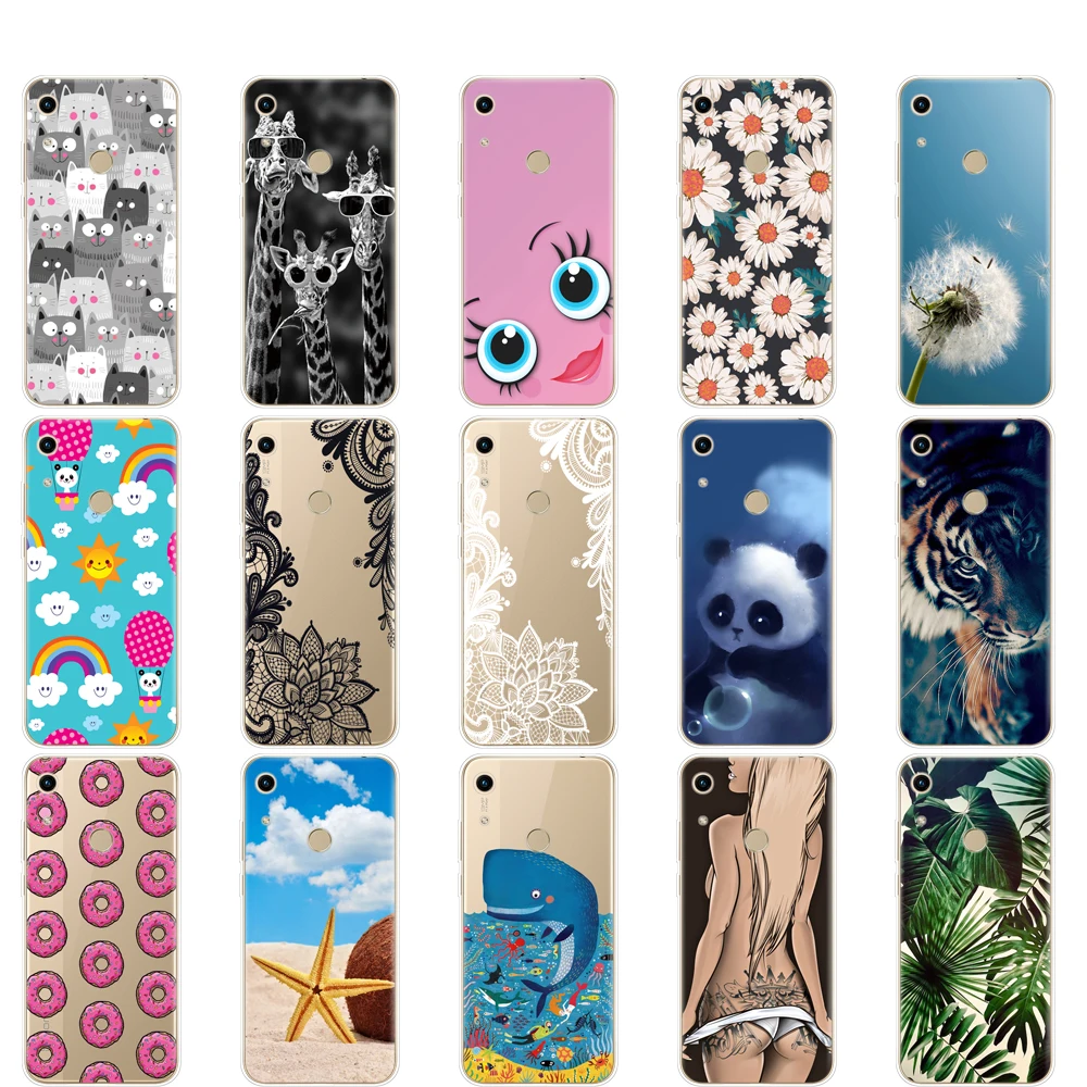 

Honor 8A Case For Huawei Honor 8A Case Silicon TPU Back Cover Phone Case On Huawei Honor 8A JAT-LX1 8 A Honor 8A Pro JAT-L41