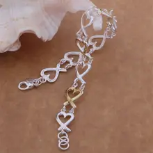 fine special star Wholesale silver plating bracelet, Silver plated fashion jewelry /YEEFZLHG HBDERNAT