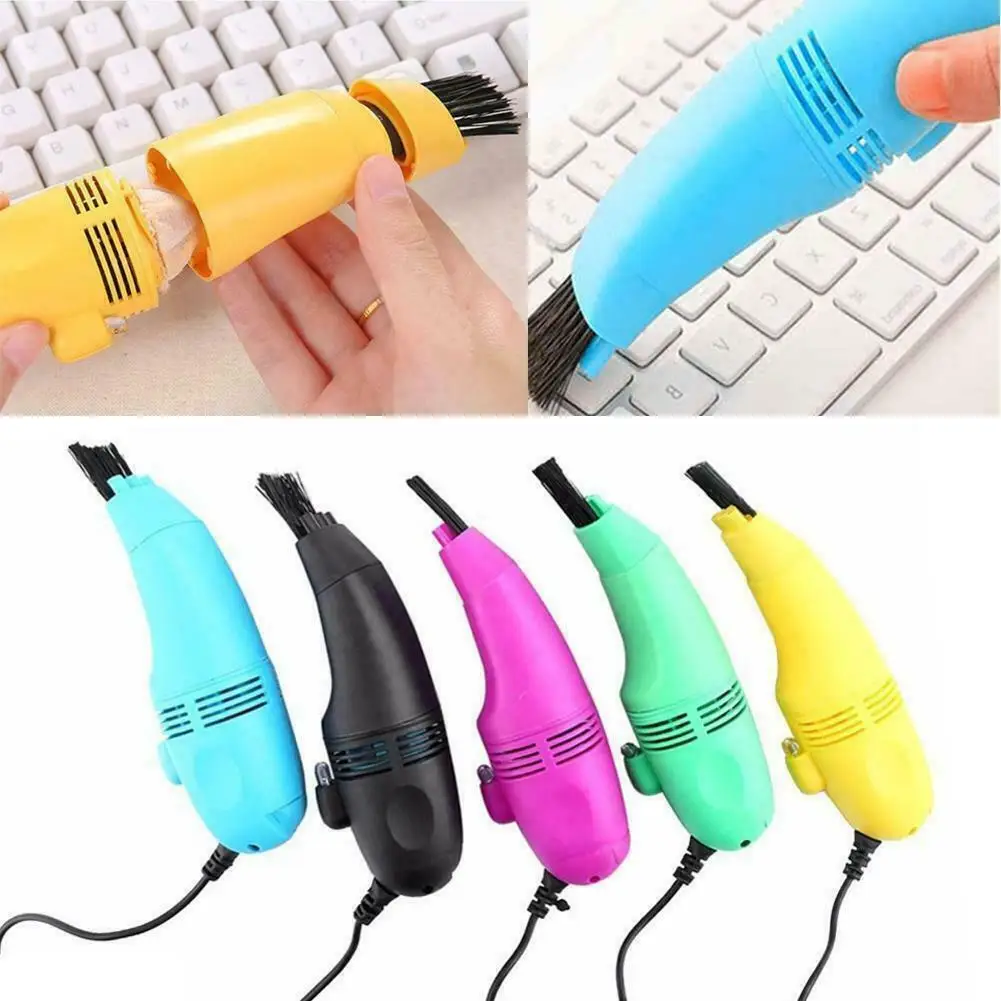 New MINI USB Vacuum Cleaner Dust Collector Brush for Computer Laptop PC Keyboard