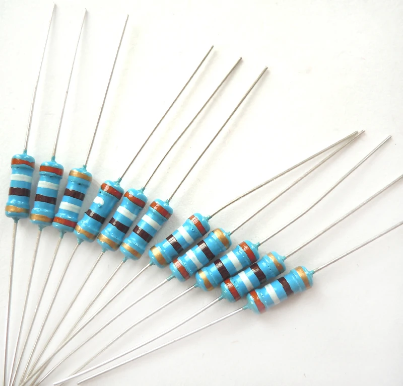 WER23465UHB 1/2w 390 ohm 390R ohm 0.5w watt 100 Original New Fixed