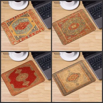 

Yuzuoan Red Persian Carpet Game Series Cool Computer Notebook Mouse Mat Resistant Dirt 180x220mm Mouse Pad Decorate your desk