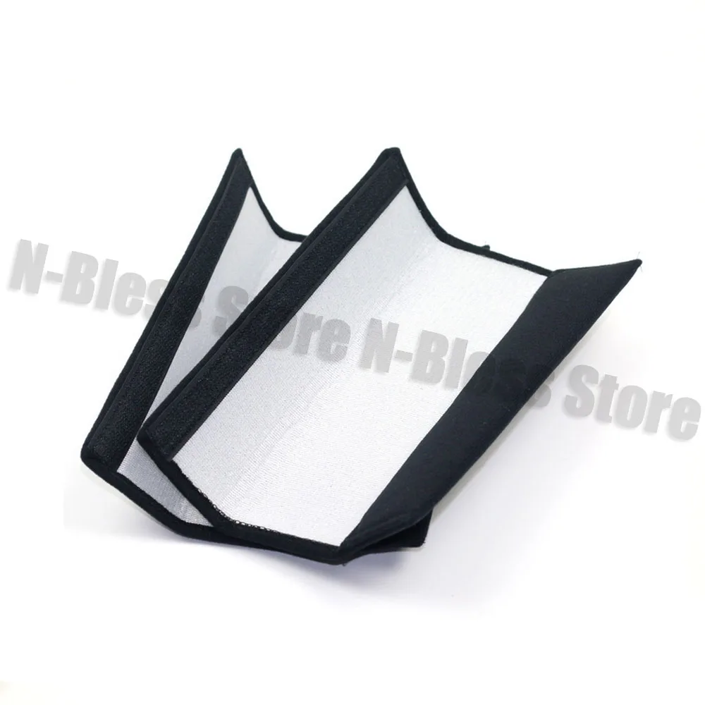 1 Pair Comfortable Car Safety Seat Belt Cover Cushion Harness shoulder pad for mugen power recar  (2)