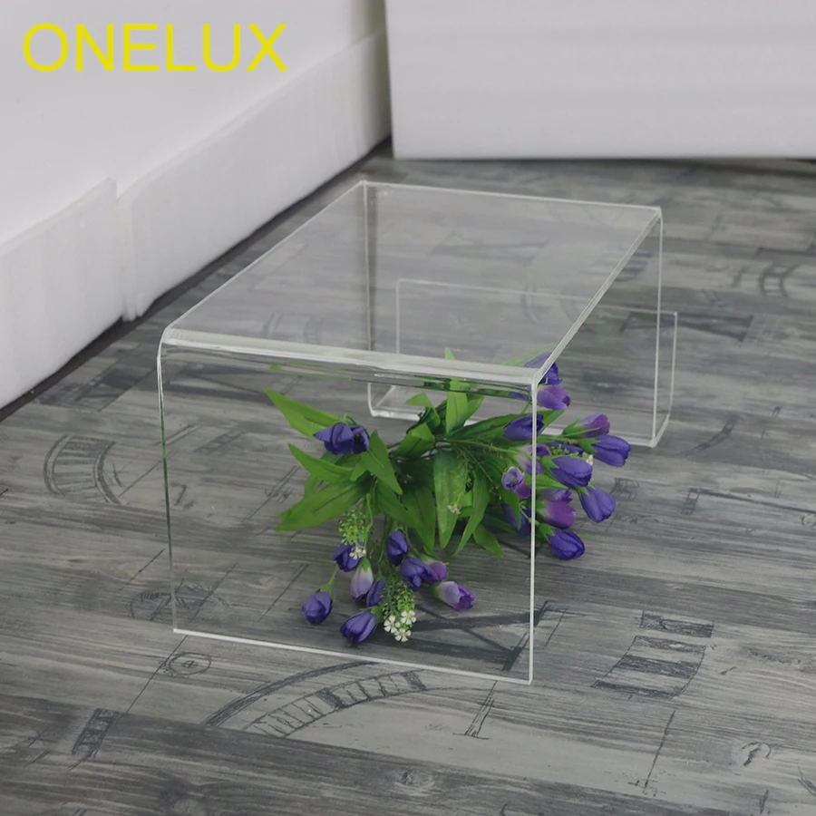 Waterall Clear Acrylic Laptop / Bed Tray /Magazine/Small Sofa Table Rack
