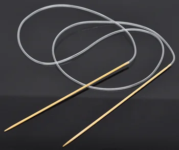 

1 Pair Bamboo 100cm Circular Knitting Needle(US Size 0/ 2.0mm)