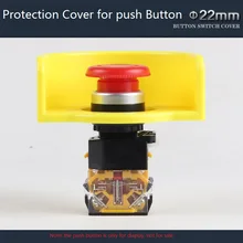 22mm Protection Cover for Push Button Switch for Avoiding Wrong Pressing Protective Cover Warning Cover for Push Button Switch
