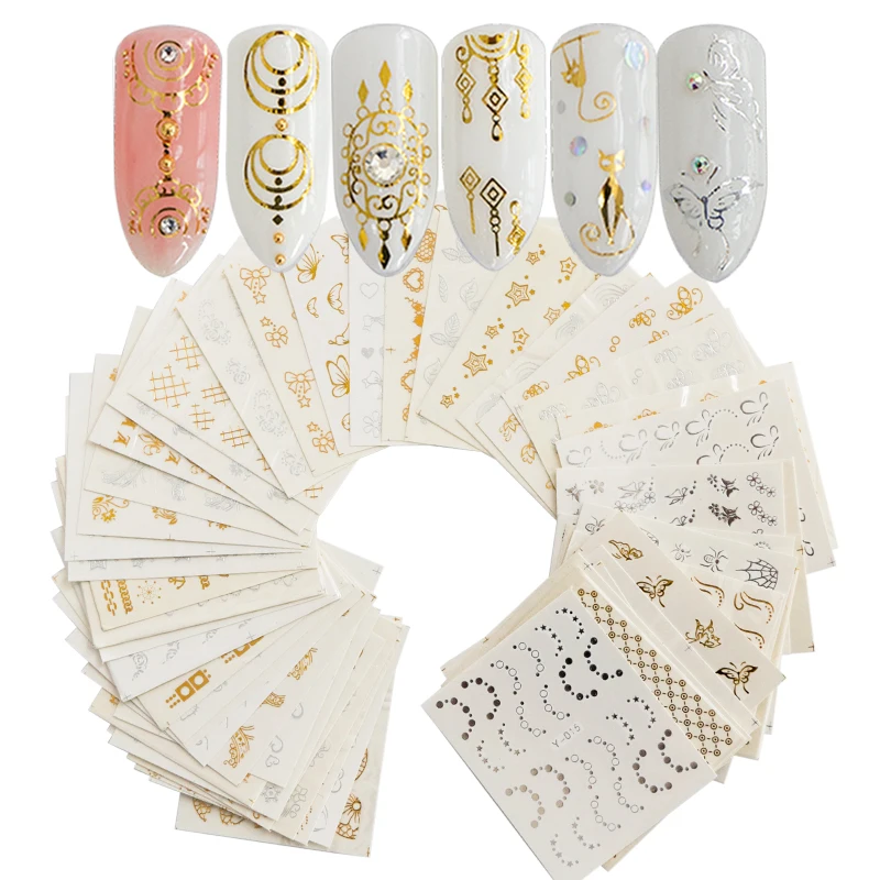 AddFavor DIY 3D украшения для ногтей Стразы с блестками наклейка для ногтей Блеск Шарм настоящие сухие цветы наклейки для ногтей инструменты для дизайна