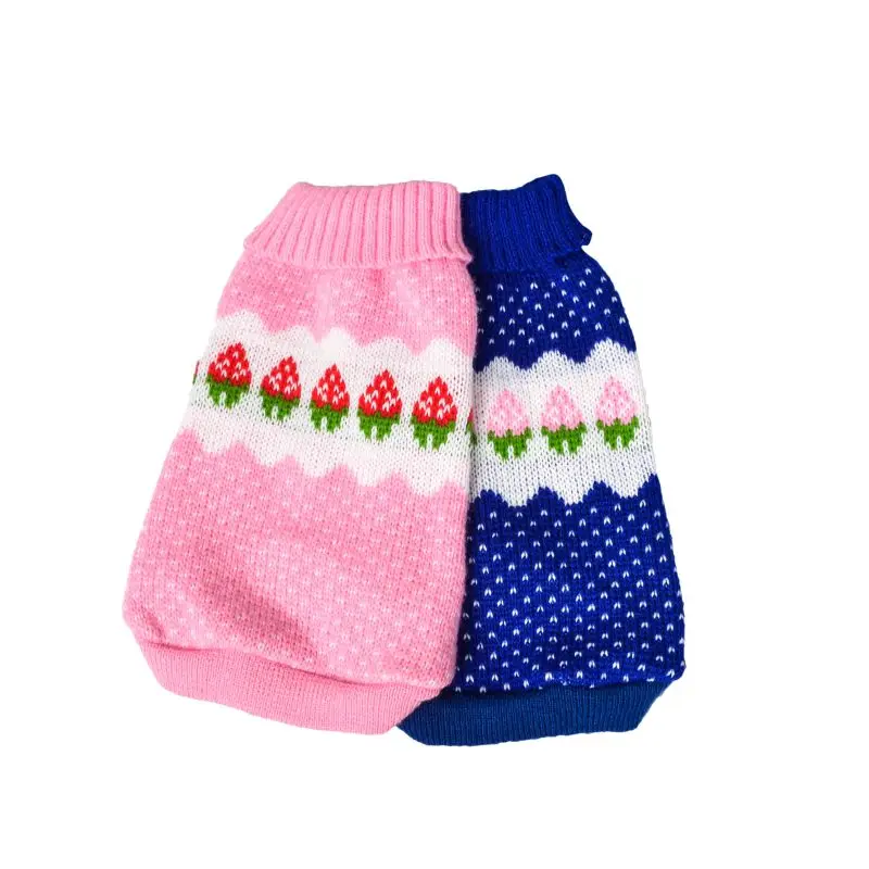 

Winter Dog Clothes Chihuahua Dog Sweater Puppy Warm Coat Cheap Clothing Pet Dogs Cat Knitwear For Dogs Costume