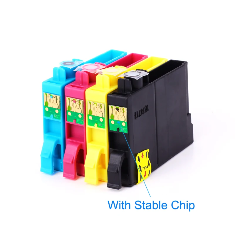 T1241 T1244 совместимый чернильный картридж для Epson Stylus NX125 127 Workforce 320 принтер полный с