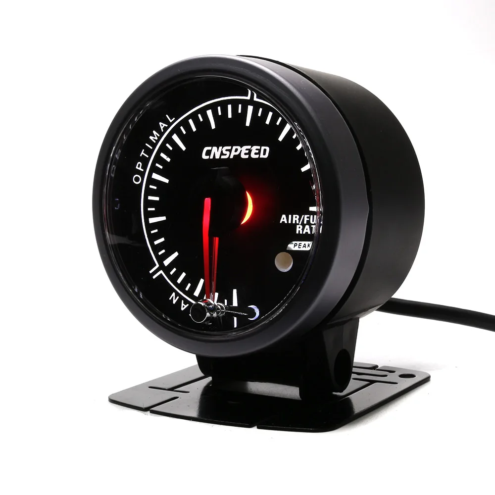 Бесплатная доставка CNSPEED 60 мм черный измеритель отношения топлива воздуха