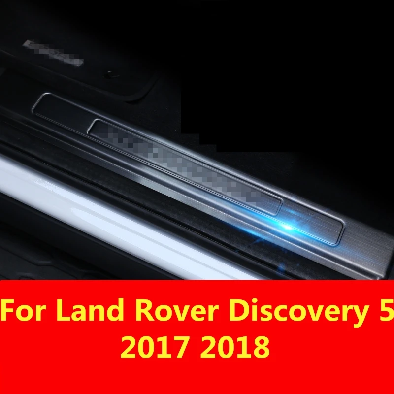 Для Land Rover Discovery 5 2017 2018 нержавеющая сталь боковая дверь пороги педаль защитная