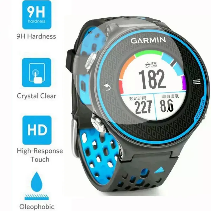 2 шт. Новый чехол для Garmin Forerunner 225 230 235 620 630 защита экрана закаленное стекло