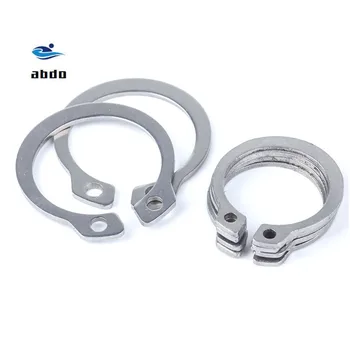 

40PCS M8/9/10/11/12/13/14/15/16/17/18/19/20/22/25 Shaft With A Ring Outside The Card Card Spring C-type Retaining Ring GB894