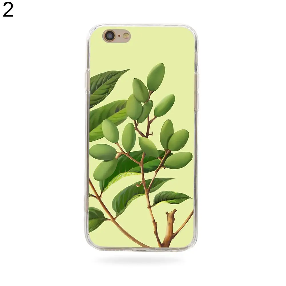 Fashion Tropical Leaves Shockproof Precise Phone Case Cover for iPhone 7 8 Plus |