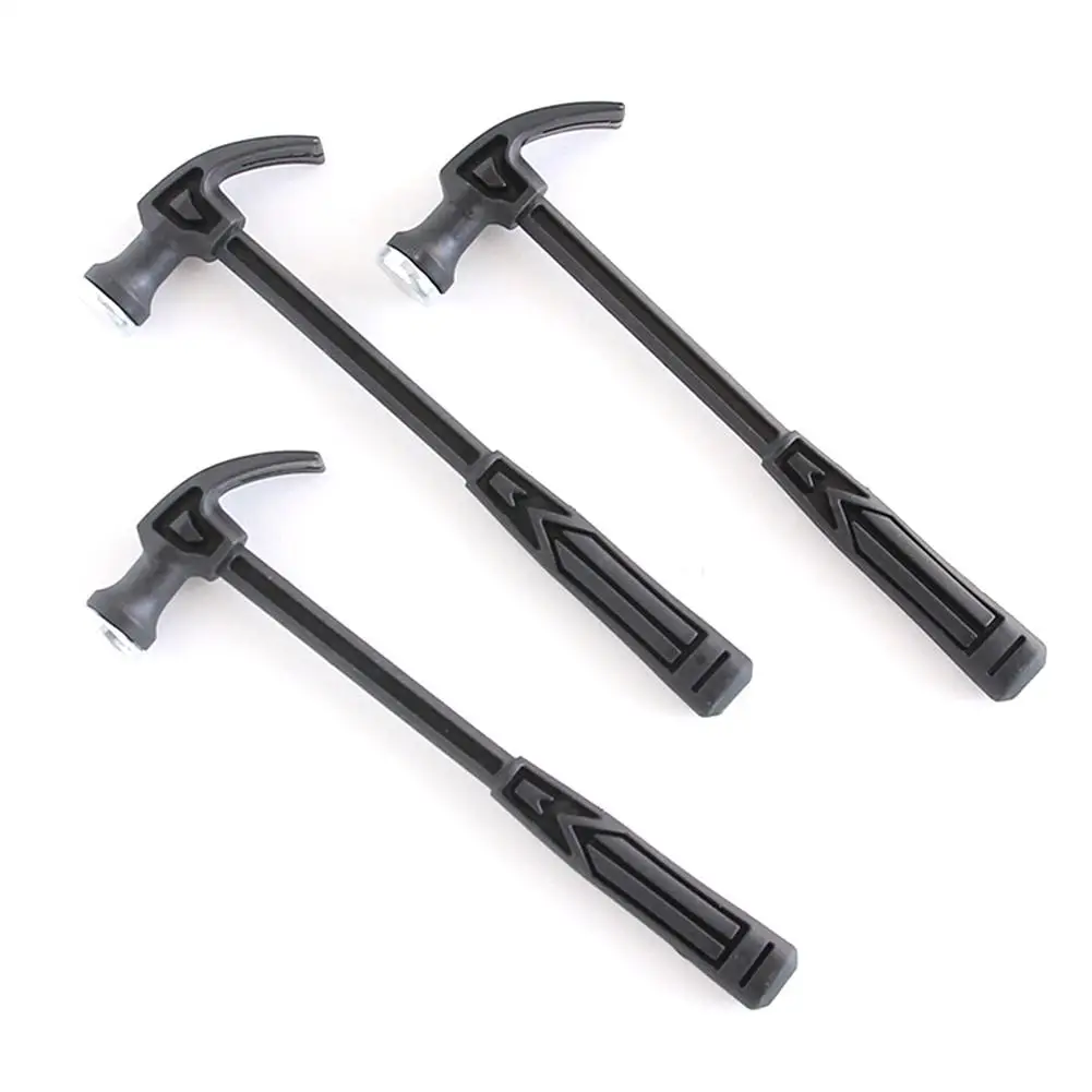 

Mini Hammer Plastic Handle Claw Hammer Multi-function Roofing Hammer Home Grid Decoration Accessories Hammer