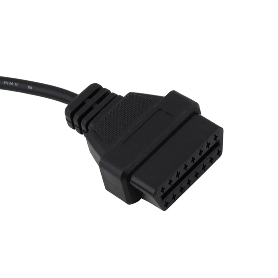 Диагностический разъем OBD/OBD2 10 шт./лот для BMW 20 16 контактов|car antenna cable|car cable connectorcar