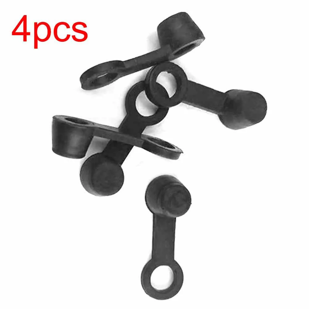

4 PCS Motorcycle Motor Bike Rubber Brake Bleed Nipple Grease Cap Dust Cover