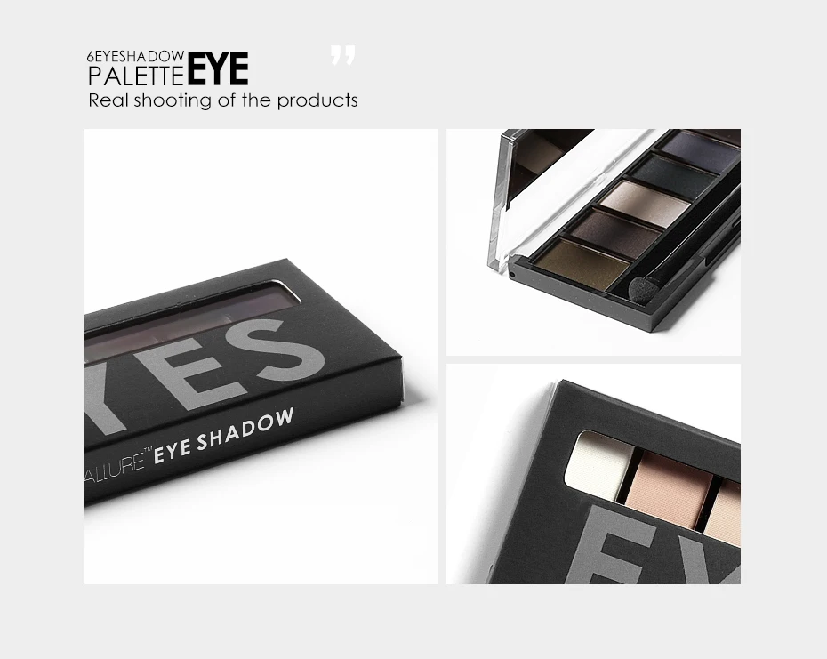 FOCALLURE открытые матовые тени для век Палитра пигментированный макияж Smokey Eye стойкий мерцающий тени для век