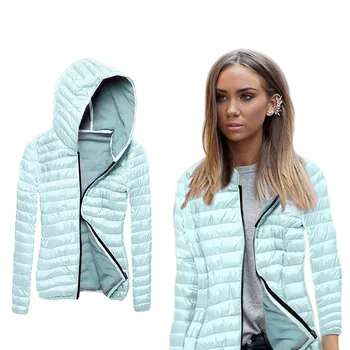

Winter Fashion Women Coat Long Sleeves Solid Color Zipped Outwear Keep Warm Ladies Girls Casual Jacket Hot Sales Newly MSK66