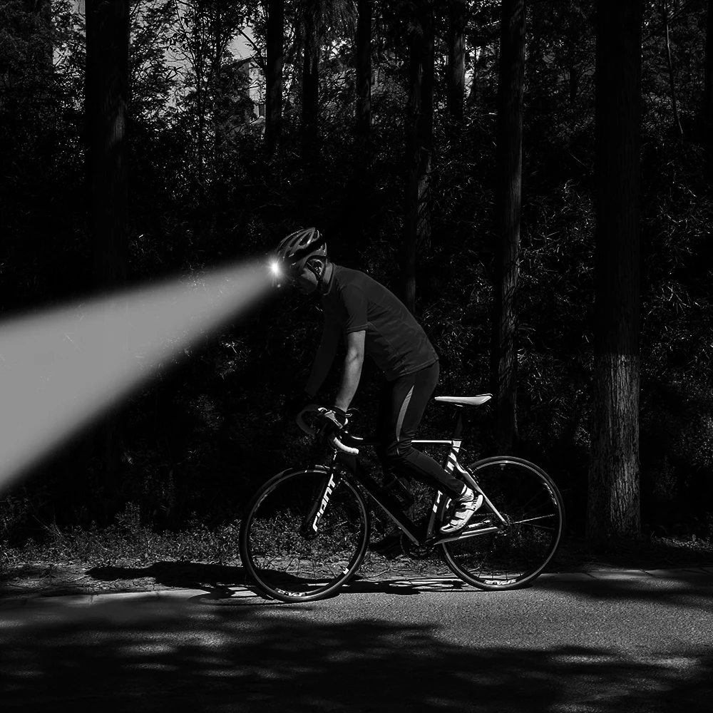 Подсветка Водонепроницаемая велосипедная фара подзаряжаемые светодиоды фары индукционный переключатель фар 3 режима дисплея для Велосипедное освещение