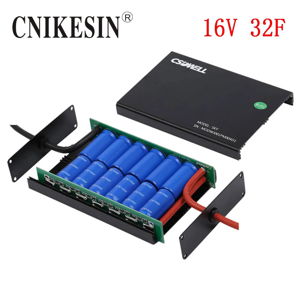 

CNIKESIN Auto Rectifier Special super Capacitor Module for Upgrading Power Locomotive Cold Start Intelligent Power Saving
