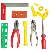 Набор инструментов для моделирования для мальчиков, набор для детей, развивающие игрушки, игровой домик, Классическая пластиковая игрушка, детские инструменты, молоток, набор инструментов