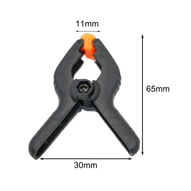 10 шт для работы по дереву пружинный зажим Пластик инструменты сделай-сам 2 дюйма зажим прочный Фотофон для студийной съемки- M25