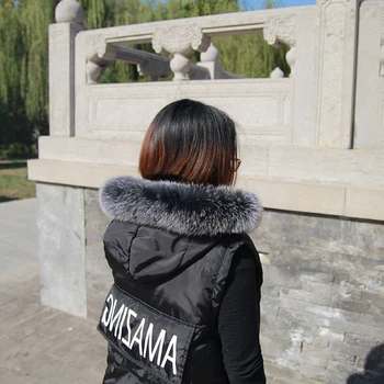 

Collar Real Fox Fur Winter 100% Natural Fox Fur Scarfs 70 Cm Fashion Coat Sweater Scarves Collar Neck Cap With Button Hole
