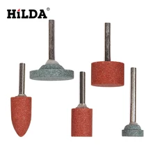 Небольшая электродрель HILDA 25 шт./компл. абразивные инструменты установленный камень для вращающихся инструментов Dremel шлифовальный камень алмаз шлифовальные круги головка для Dremel инструменты аксессуары