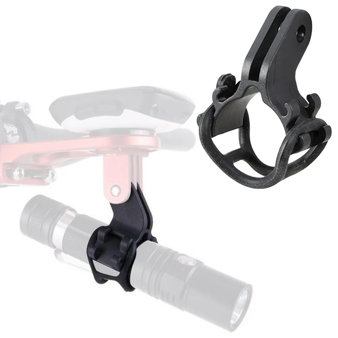 Clearance New Adjustable MTB Bicycle Flashlight Holder Cycling Light Torch Support Bracket Stand For Road Bike Bicycle Accessories 0