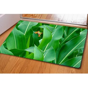 

40x60cm Rubber Doormat for Entrance Way Indoor Outdoor Floor Door Mats Dust-proof Shoes Pad Kitchen Living Room Doormat Rugs