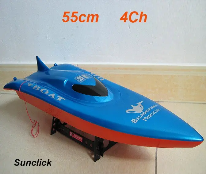 RCB31122, RC Dual Motor Blue Whale Boat Toy, 2 motor RC ship toy-in RC