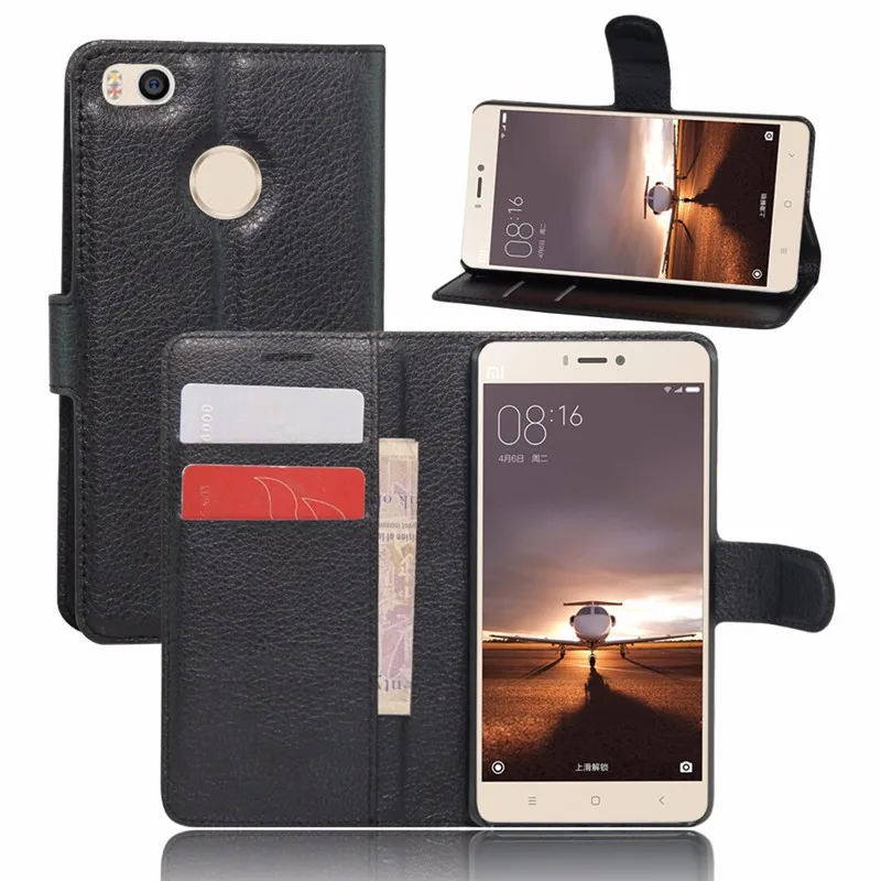 Luxury Original Wallet PU Leather Back Cover Case For Xiaomi Mi 4s Xiaomi Mi4s 5.0 inch Flip Protective Phone Case Skin Bag (7)