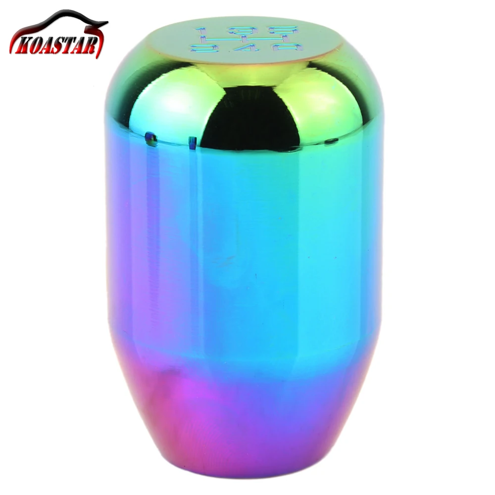 JDM Neo Chrome Shift Knob Universal Fitment Gear Knob Car Gear Shift Knobin Gear Shift Knob