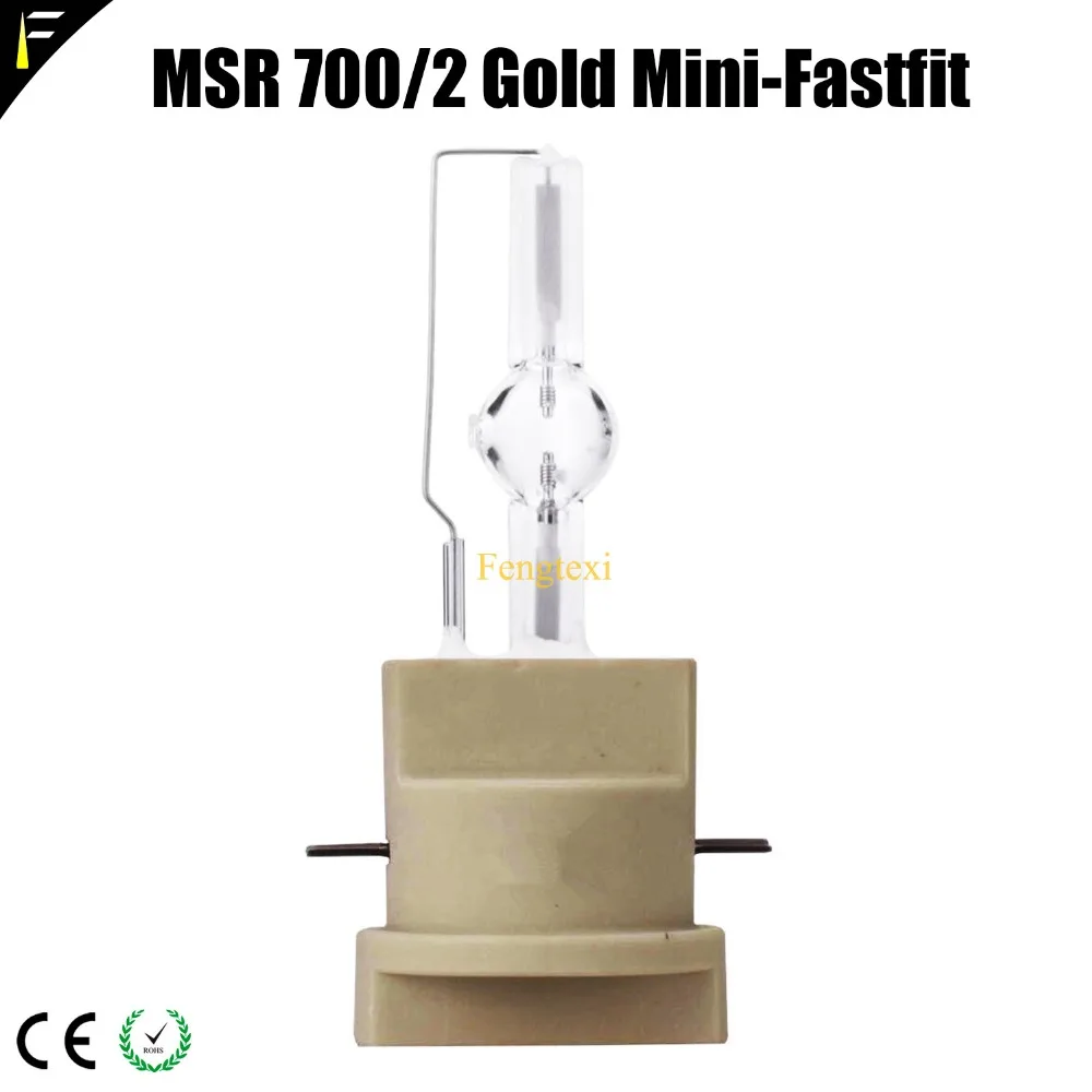

Mini Fast Fit MSR Gold 700/2 PGJX28 Base Lamp Bulb MSR Gold 700 Fast Fit Double Ended (Touring/Stage) For Moving Head