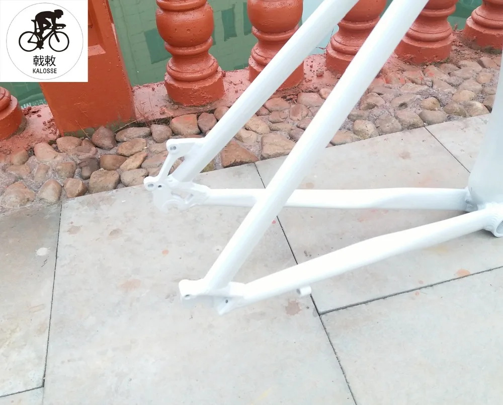 Excellent Kalosse 68mm  BB size  50cm disc brakes  alloy  raod  frame   1-1/8inch  road  bike frame  700C wheels 19