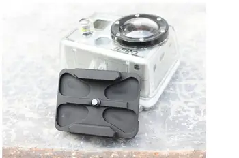 

Ms.L.Meilyadigital Aluminum CNC Mini Rail Mount Dirty Leopardfor GoPro Hero2 gopro hero 2 with 20mm