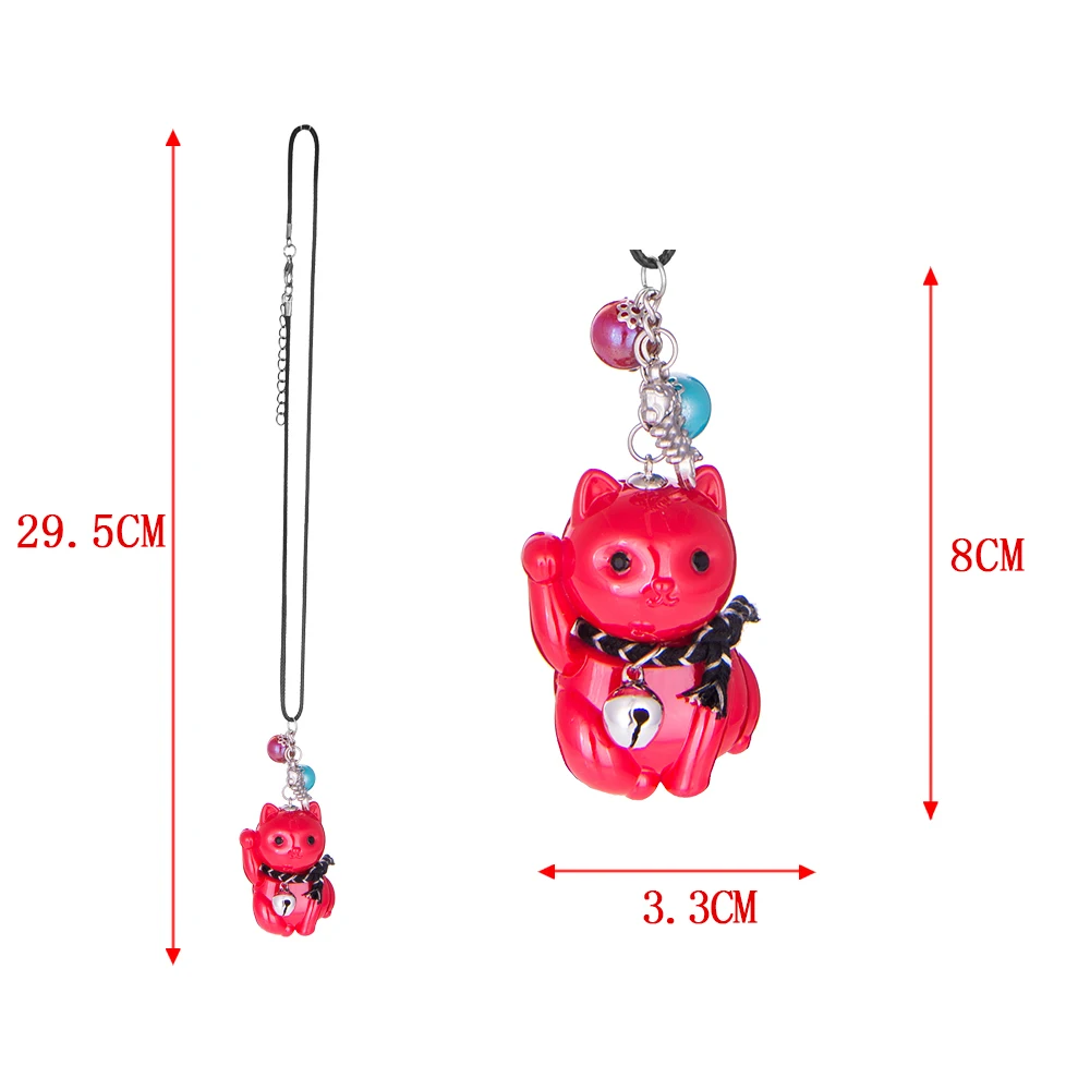 Подвеска для автомобиля Lucky Fortune Cat украшение Очаровательное салона подвесное