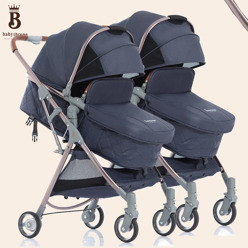 Коляска Bugaboo Donkey buggy, брендовая, с высоким видением, двойная коляска, легко складывается и может лежать, высокое качество, рама из сплава, Ландшафтная коляска