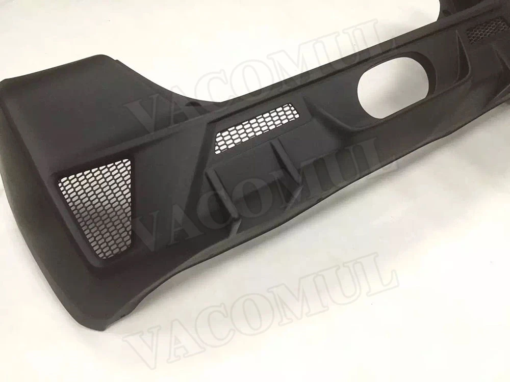 PP материал наборы тела задний бампер спойлер диффузор для Honda FIT 2014 2015 2016 2017