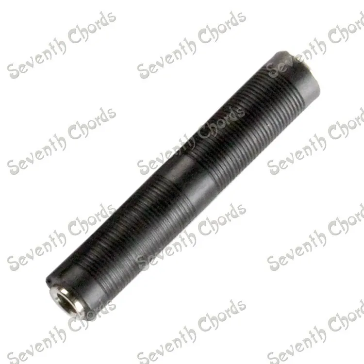 Two ends 6.35 plugs black guitar cable extender/audio cable straight