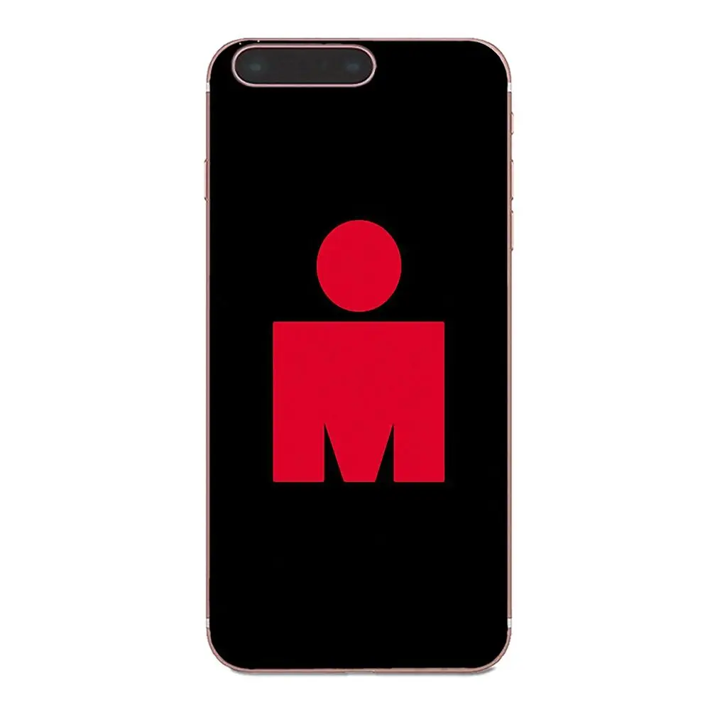 Кожаный чехол из ТПУ с логотипом Ironman для телефона Samsung Galaxy Note 5 8 9 S3 S4 S5 S6 S7 S8 S9 S10 mini