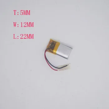 

150MAH of 3.7V Polymer Lithium Battery 501525/501222 Bluetooth Headset Point Reader Electronics