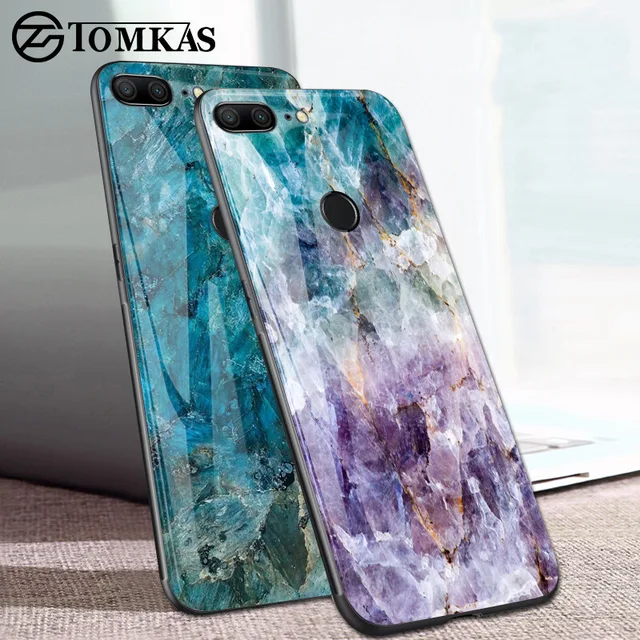 Best Offers TOMKAS Agate Marble Phone Case for Huawei P20 Lite Case on Honor 9 Lite Soft Edge PC+Glass Back Cover Case on for Huawei P Smart Best Offers TOMKAS Agate Marble Phone Case for Huawei P20 Lite Case on Honor 9 Lite Soft Edge PC+Glass Back Cover Case on for Huawei P Smart